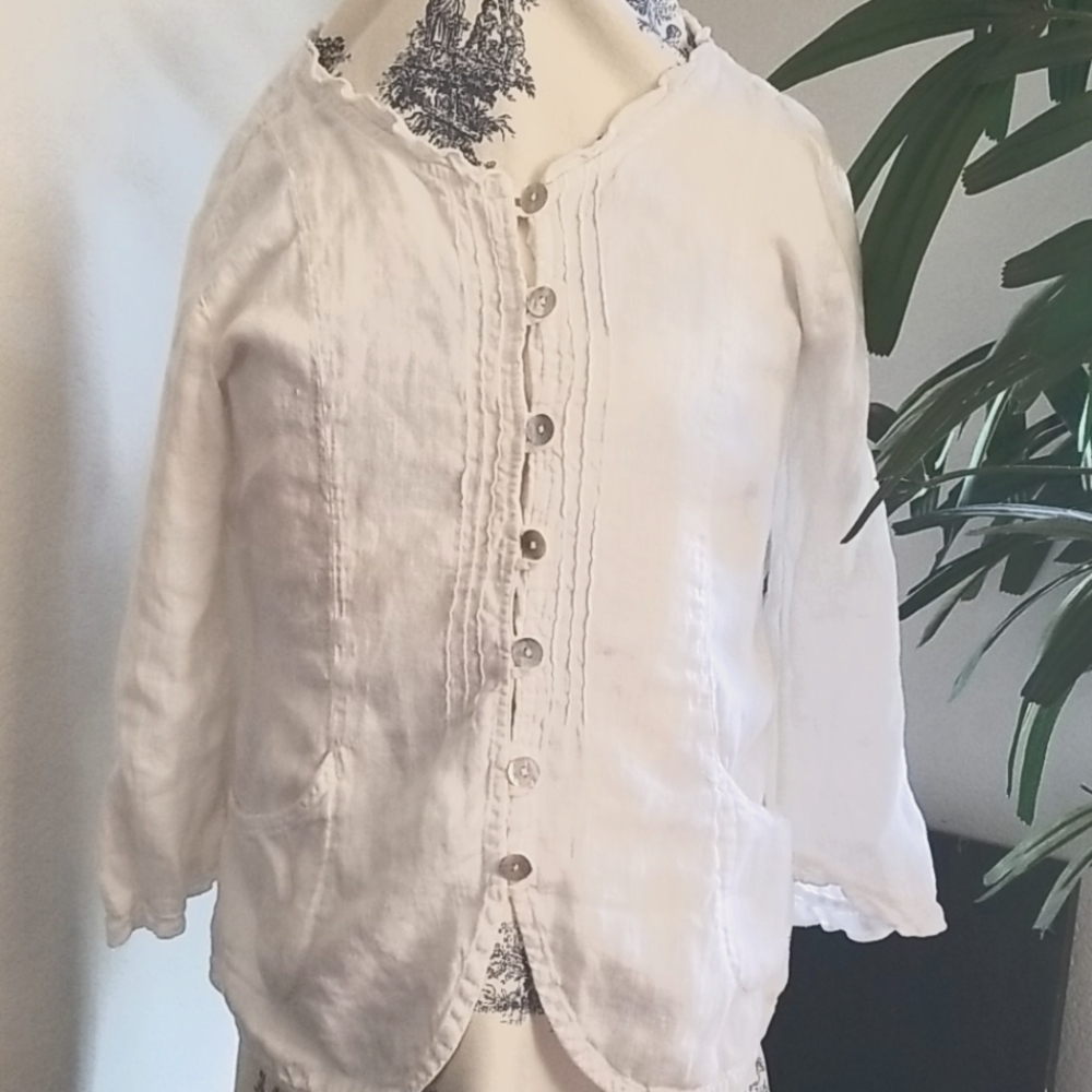 Linen button down Willow